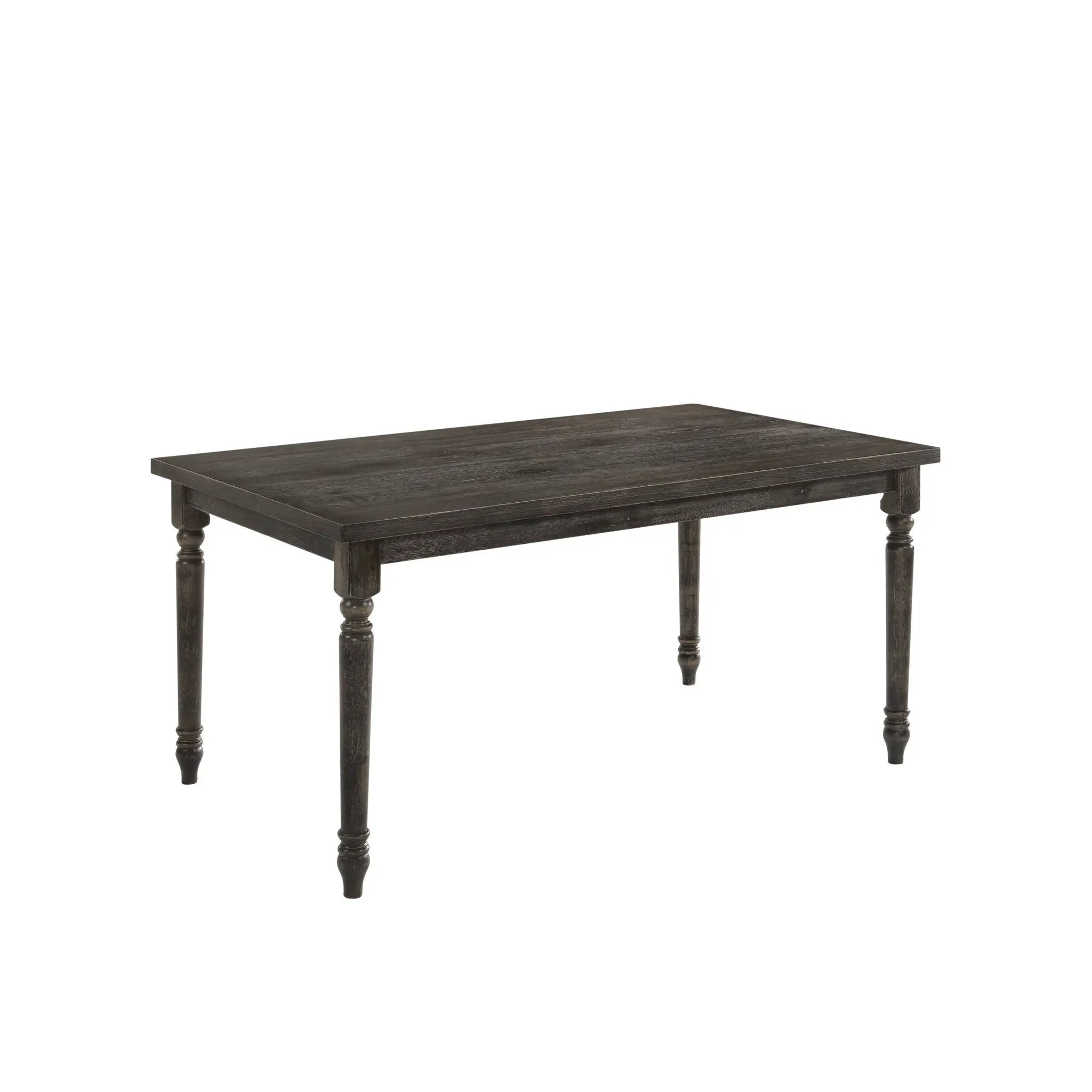 Claudia II - Weathered 7 Pieces Dining Room Set - Gray by Unique Piece Furniture
