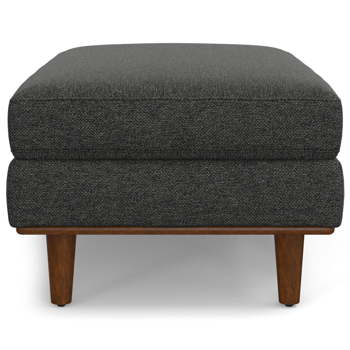 Handcrafted Ottoman with Feather-Filled Cushion - Multiple Colors, photo 20 of 40