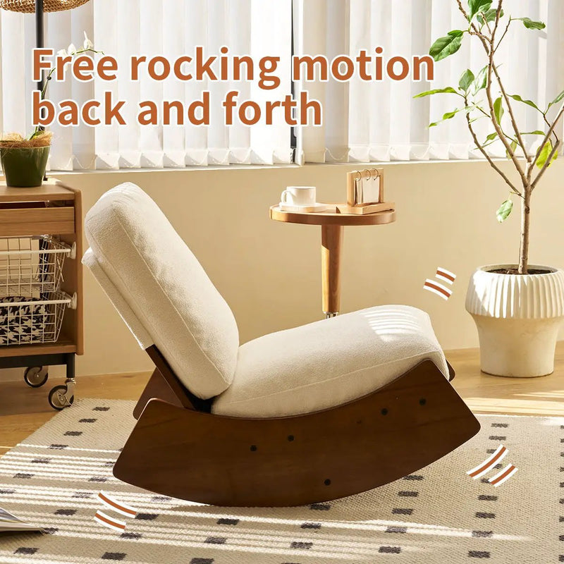 Comfortable High-Quality Upholstery Glider Rocking Chair by Unique Piece Furniture