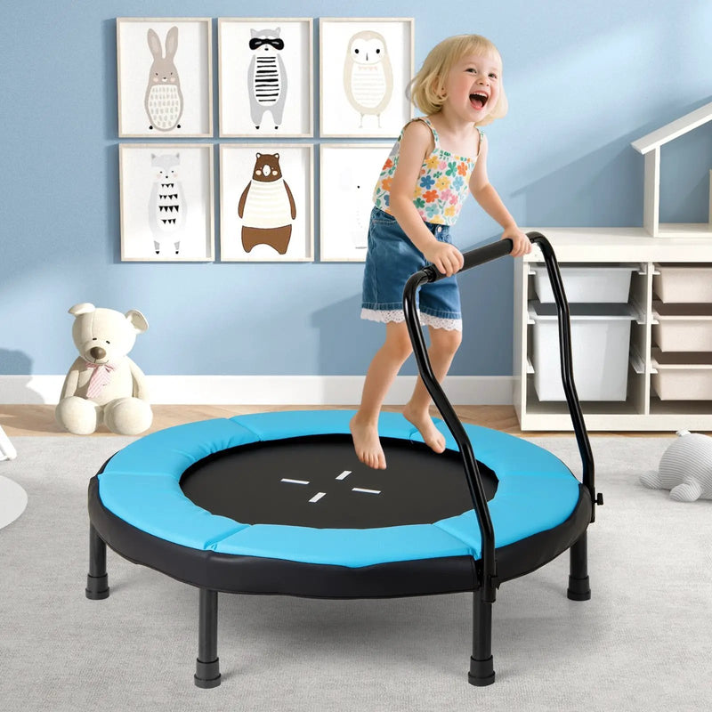 40 Inch Trampoline for Kids Indoor Outdoor Fitness Trampoline by DirectDeals