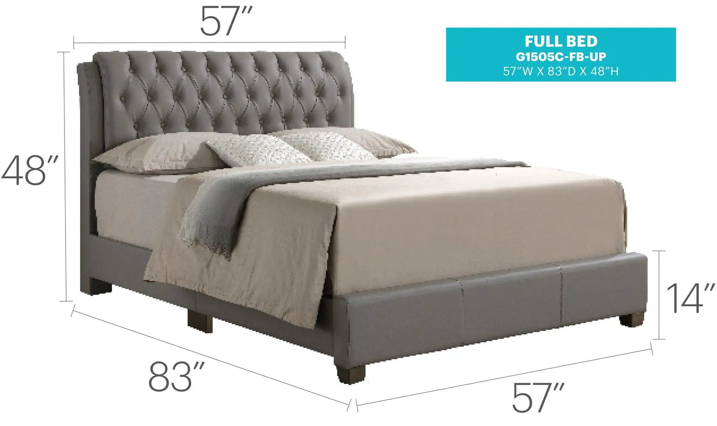 Tufted Upholstered Bed by HouseOfZazla
