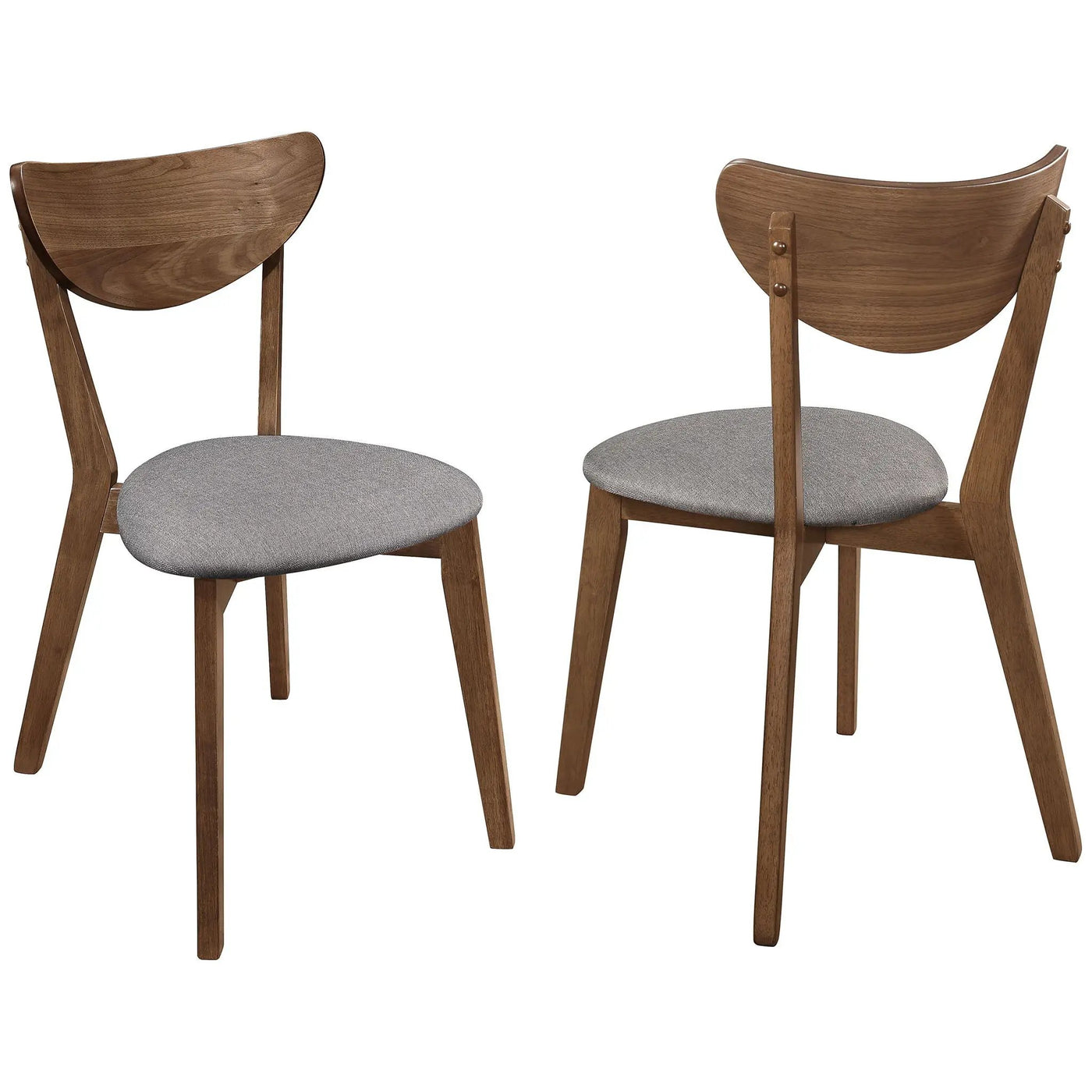 Mid-Century Modern Upholstered Dining Chair (Set of 2) by HouseOfZazla