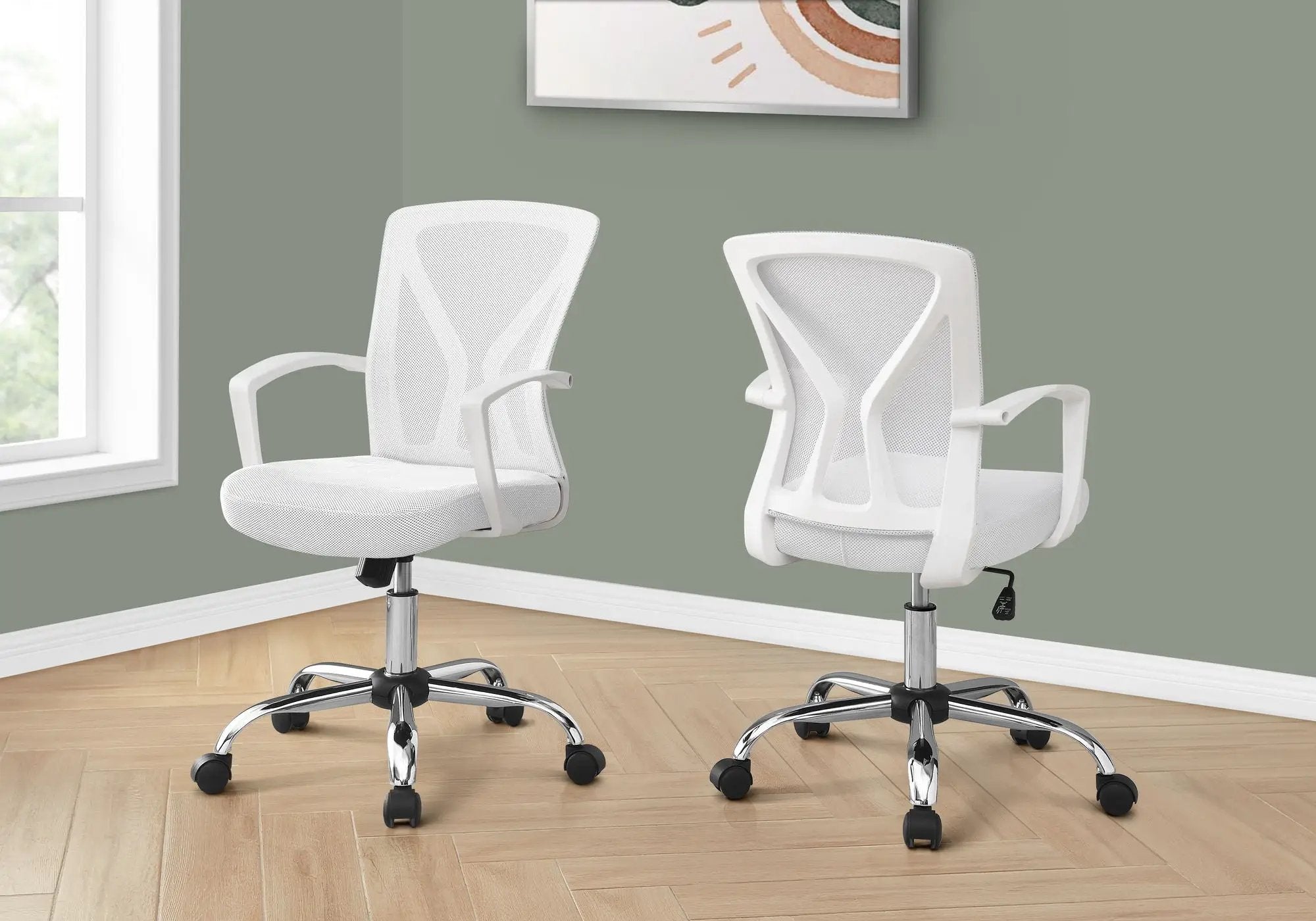 Office Chair & Adjustable Height, Swivel, Ergonomic, Contemporary & Modern by Unique Piece Furniture