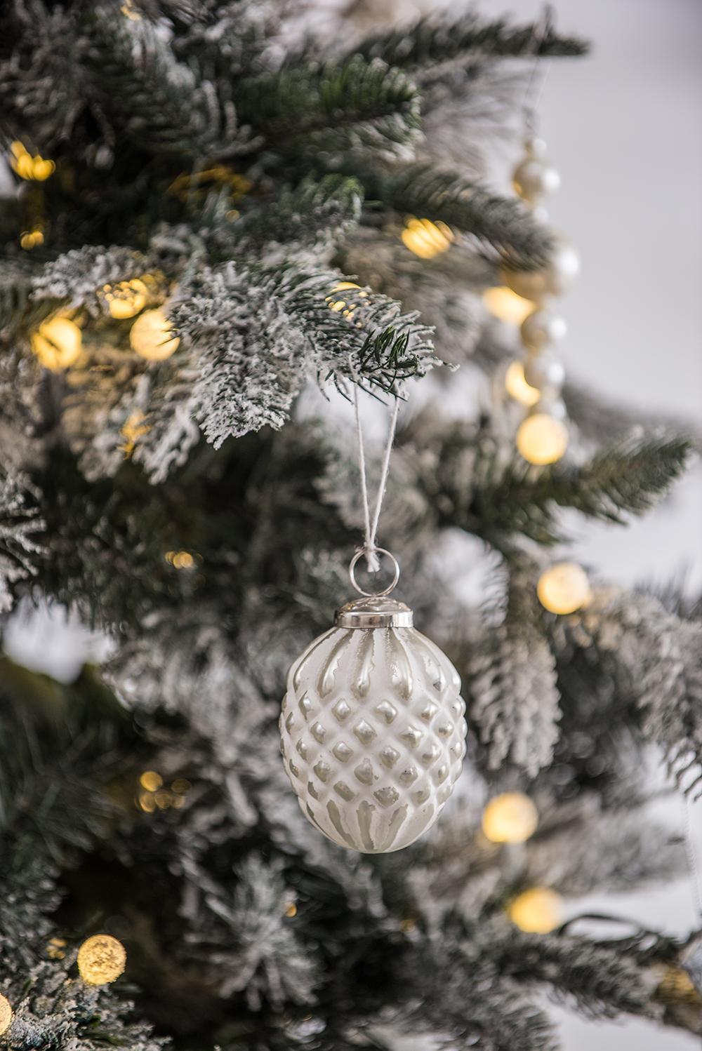 Glass Decorative Hanging Ball Christmas Tree Ornaments (Set of 12) by HouseOfZazla