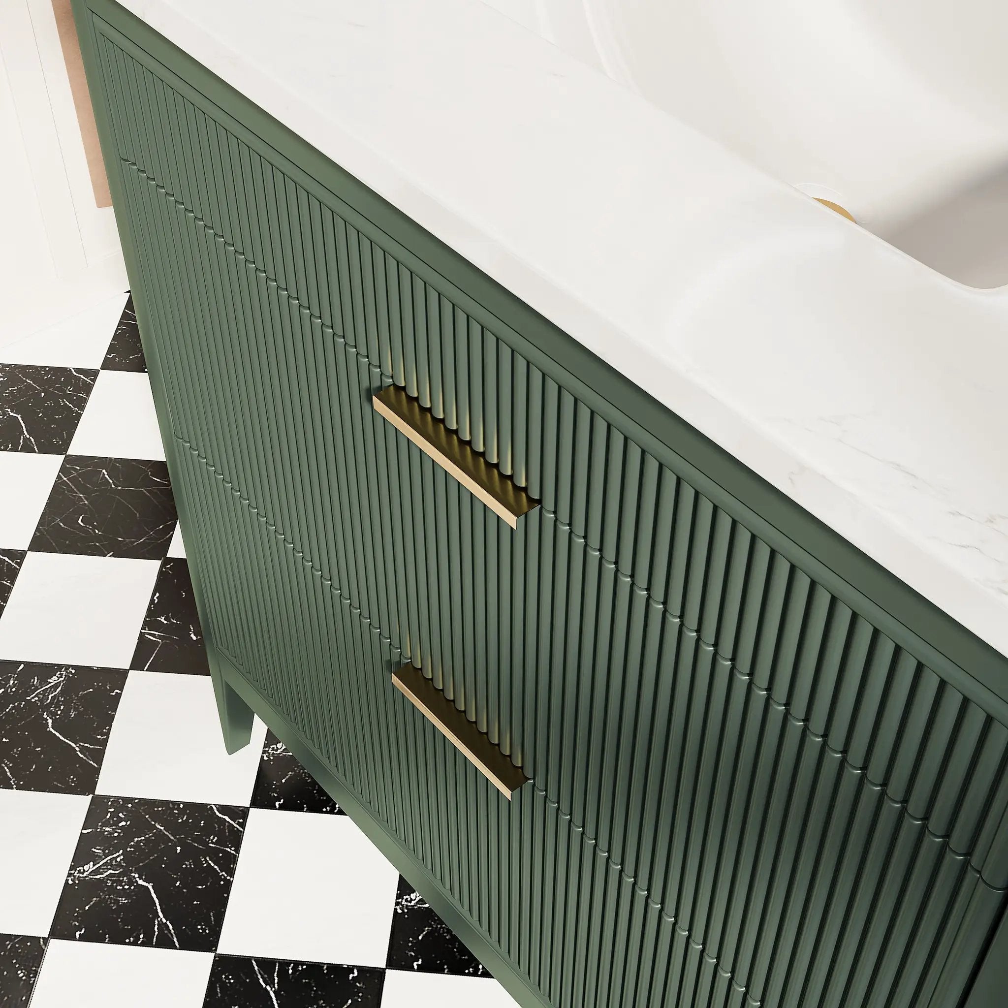 Fully Assembled 36'' Bathroom Vanity by HouseOfZazla
