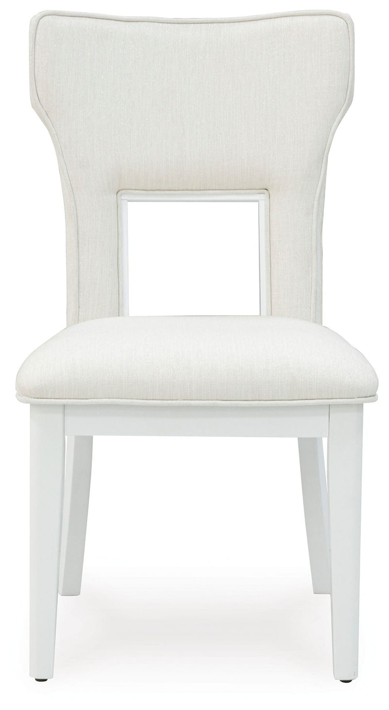 Chalanna - Dining Upholstered Side Chair (Set of 2) - White by Unique Piece Furniture