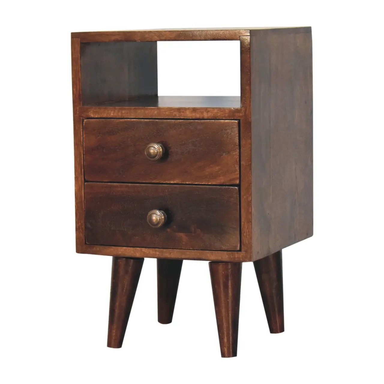 Solid Wood Mini Classic California Nightstand by HouseOfZazla