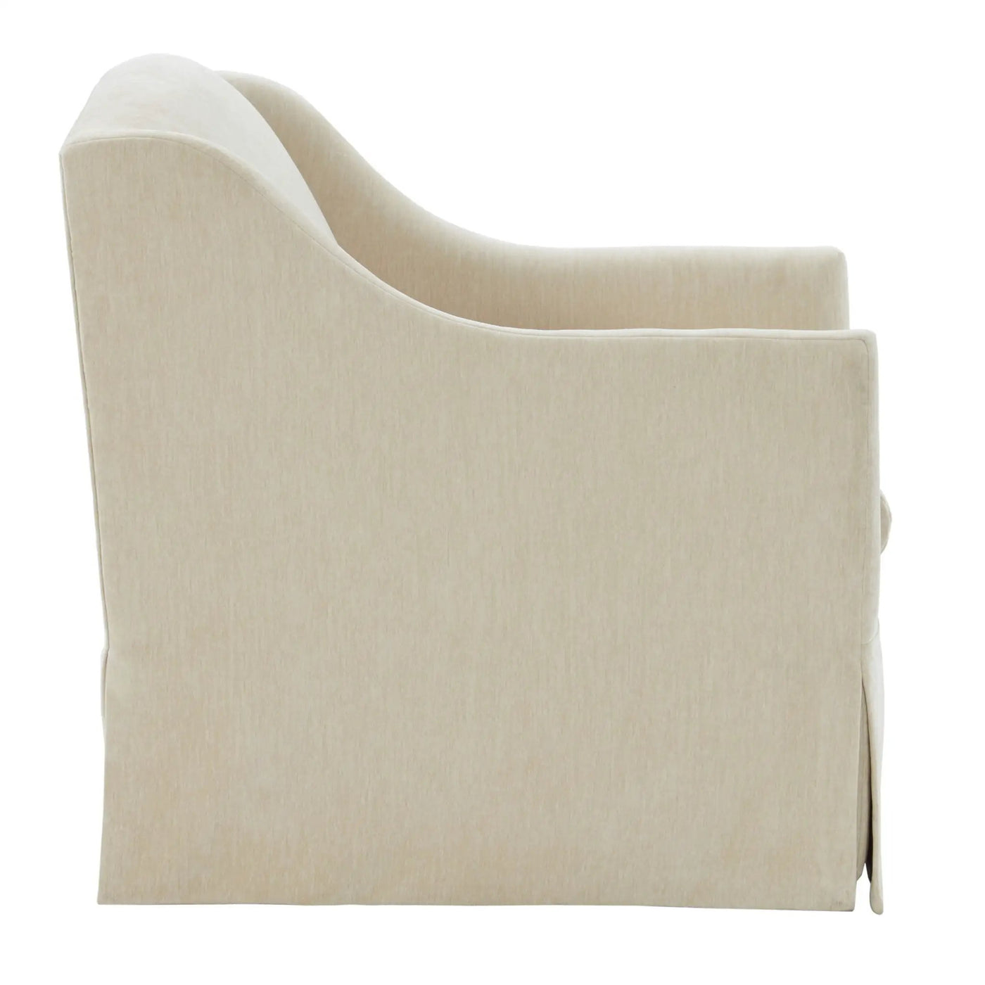 Luisa - Skirted Swivel Accent Chair by HouseOfZazla