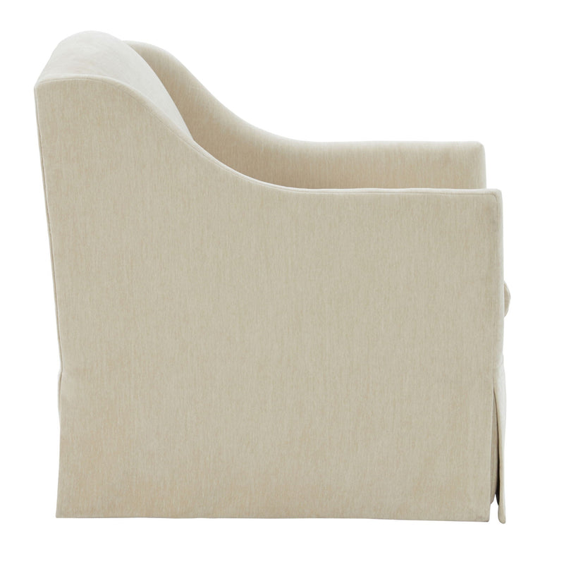 Luisa - Skirted Swivel Accent Chair by HouseOfZazla