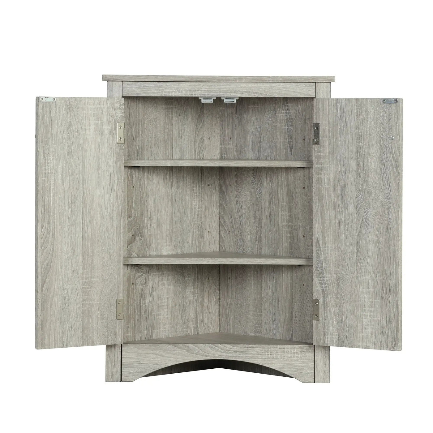 Triangle Bathroom Storage Cabinet With Adjustable Shelves, Freestanding Floor Cabinet For Home Kitchen by HouseOfZazla