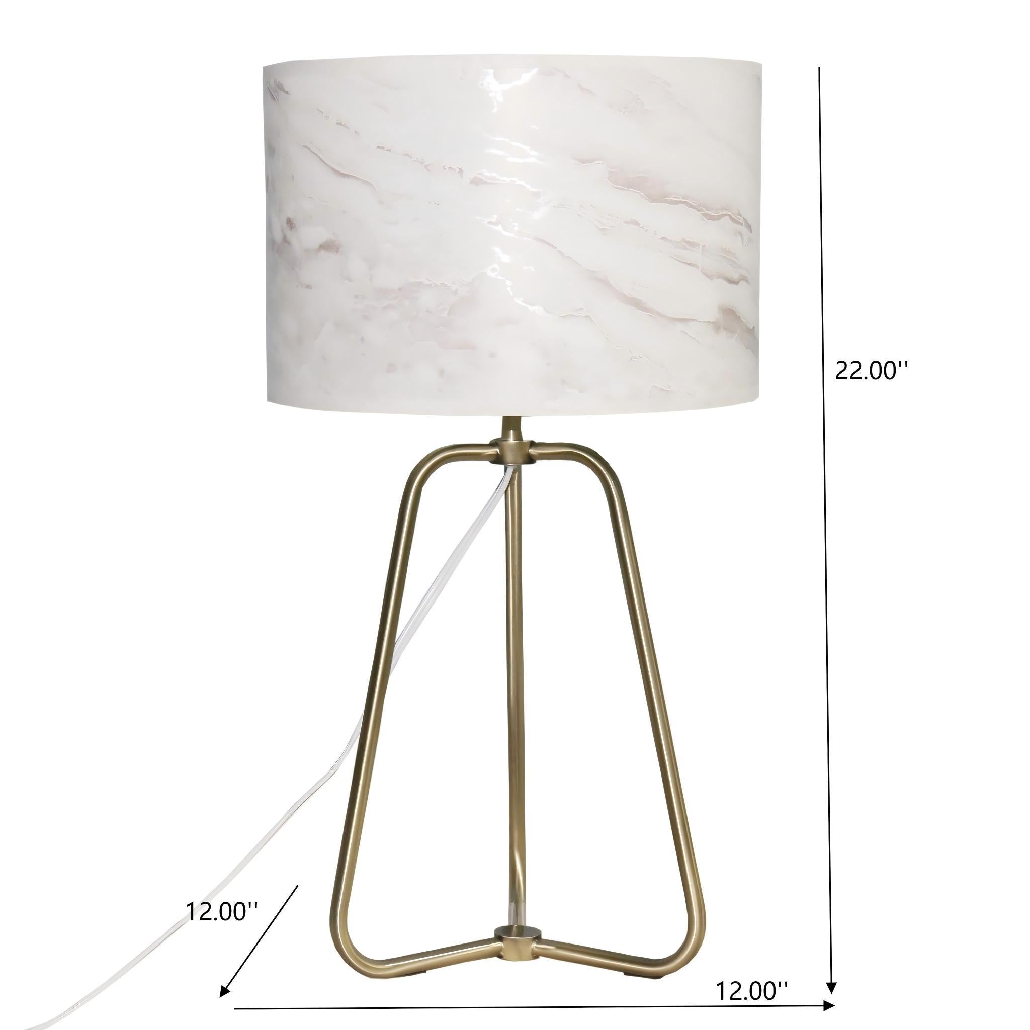 Optima - Desk Lamp - White by HouseOfZazla