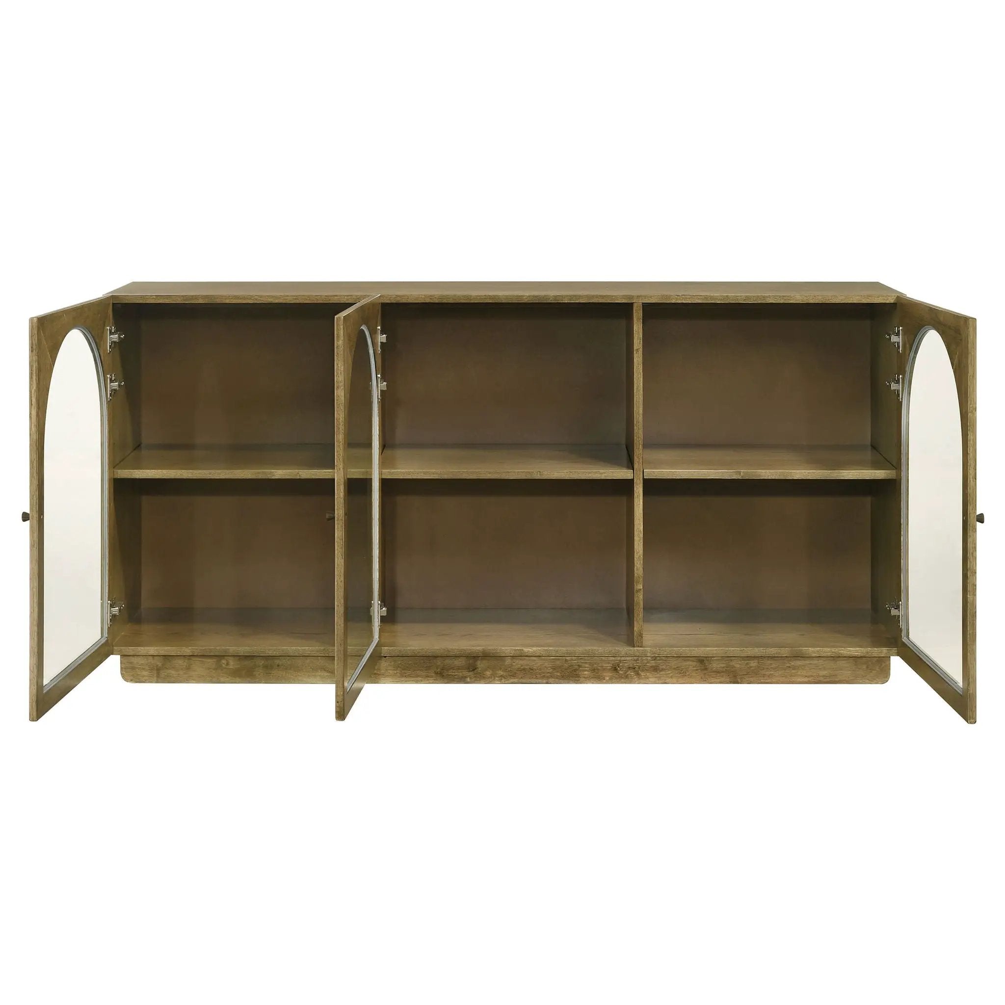 Castlewood 71-inch Dining Sideboard Buffet Server Brown Oak by Unique Piece Furniture
