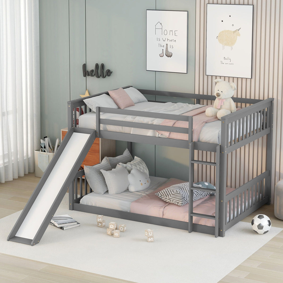 Bunk Bed With Slide And Ladder, photo 5 of 12