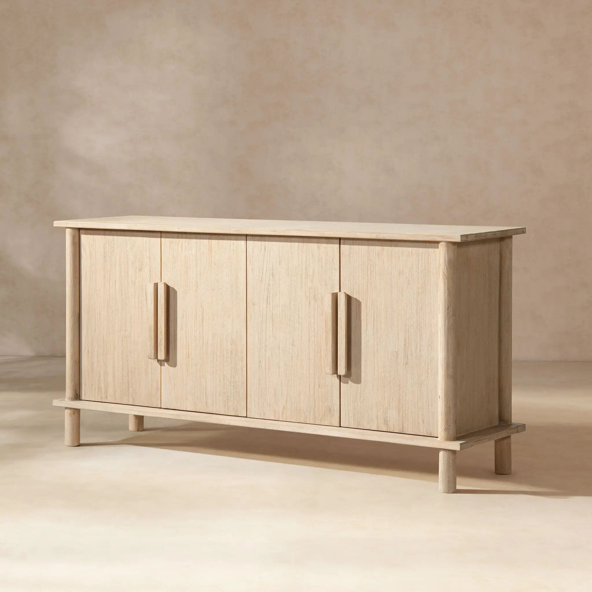 Milo - 4 Door Sideboard - Natural by HouseOfZazla