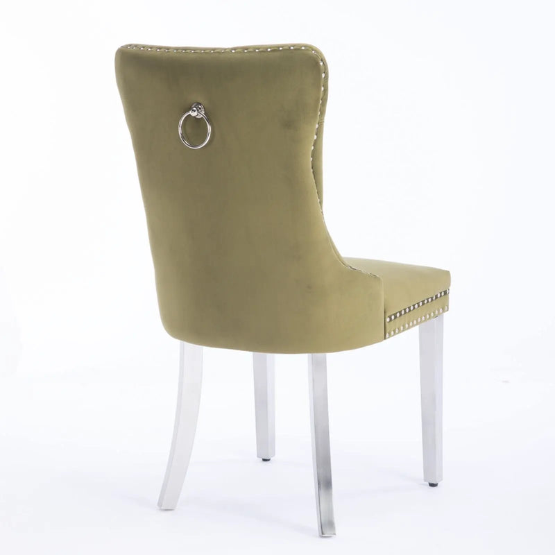 Nikki - Contemporary Upholstered Dining Chair (Set of 2) by Unique Piece Furniture