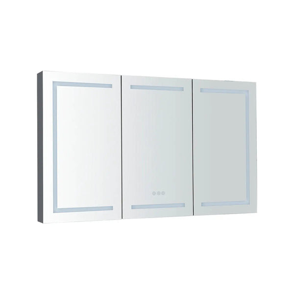 60 x 36 Inch LED Lighted Bathroom Medicine Cabinet