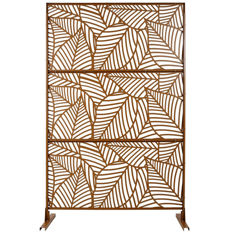 Metal Privacy Screen for Enhanced Outdoor and Indoor Privacy by HouseOfZazla