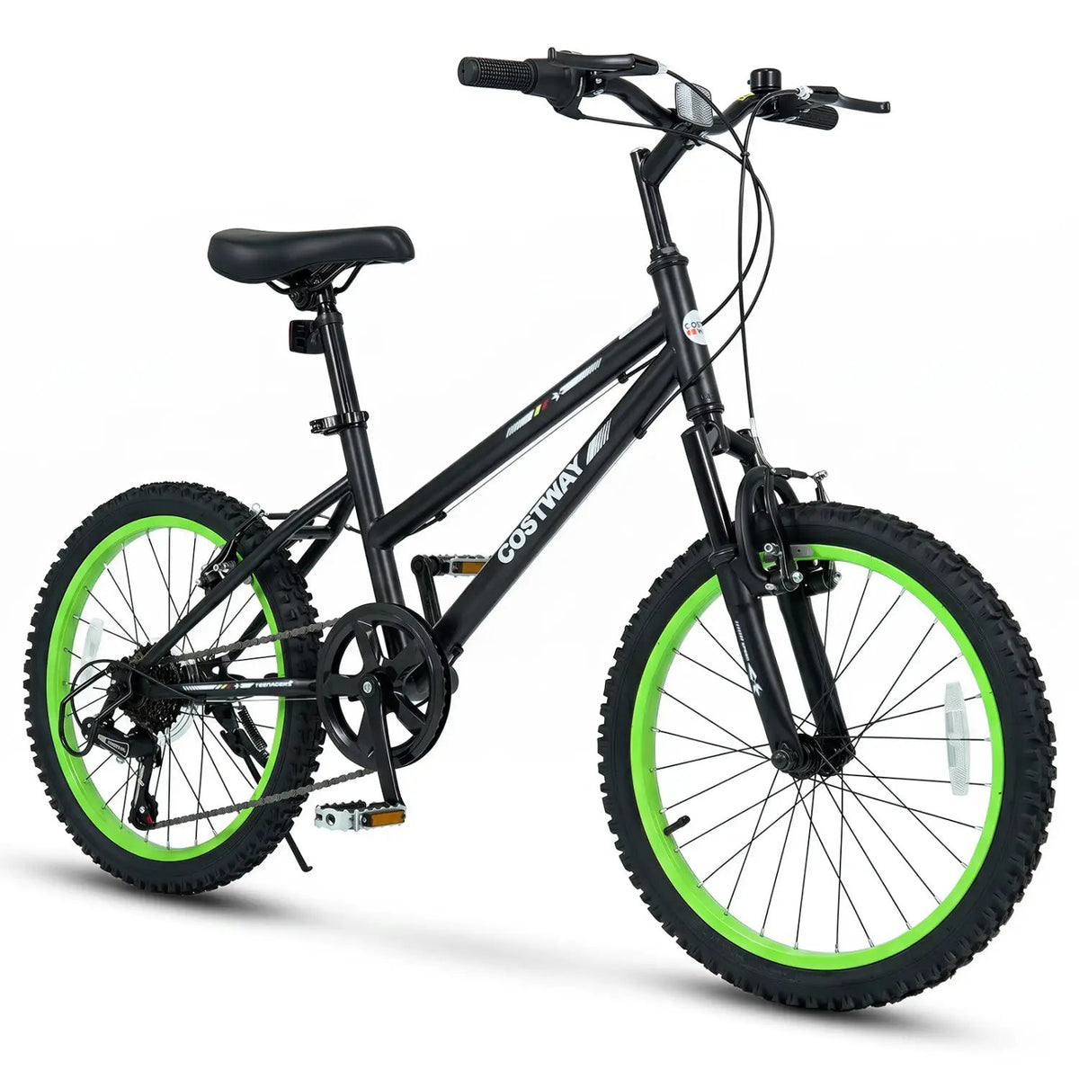 20 Inch Kids Mountain Bike with Adjustable Seat by DirectDeals