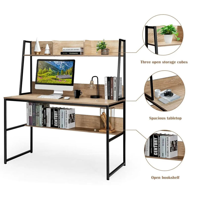 47-Inch Computer Desk Writing Study Table Workstation by DirectDeals