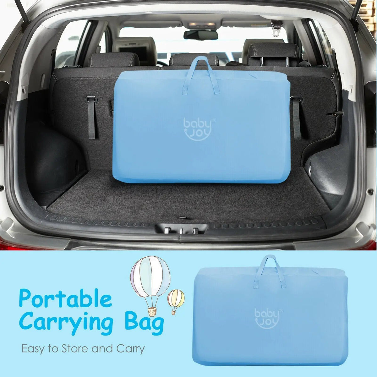 Travel Portable Baby Bed Side Sleeper Bassinet Crib with Carrying Bag by DirectDeals
