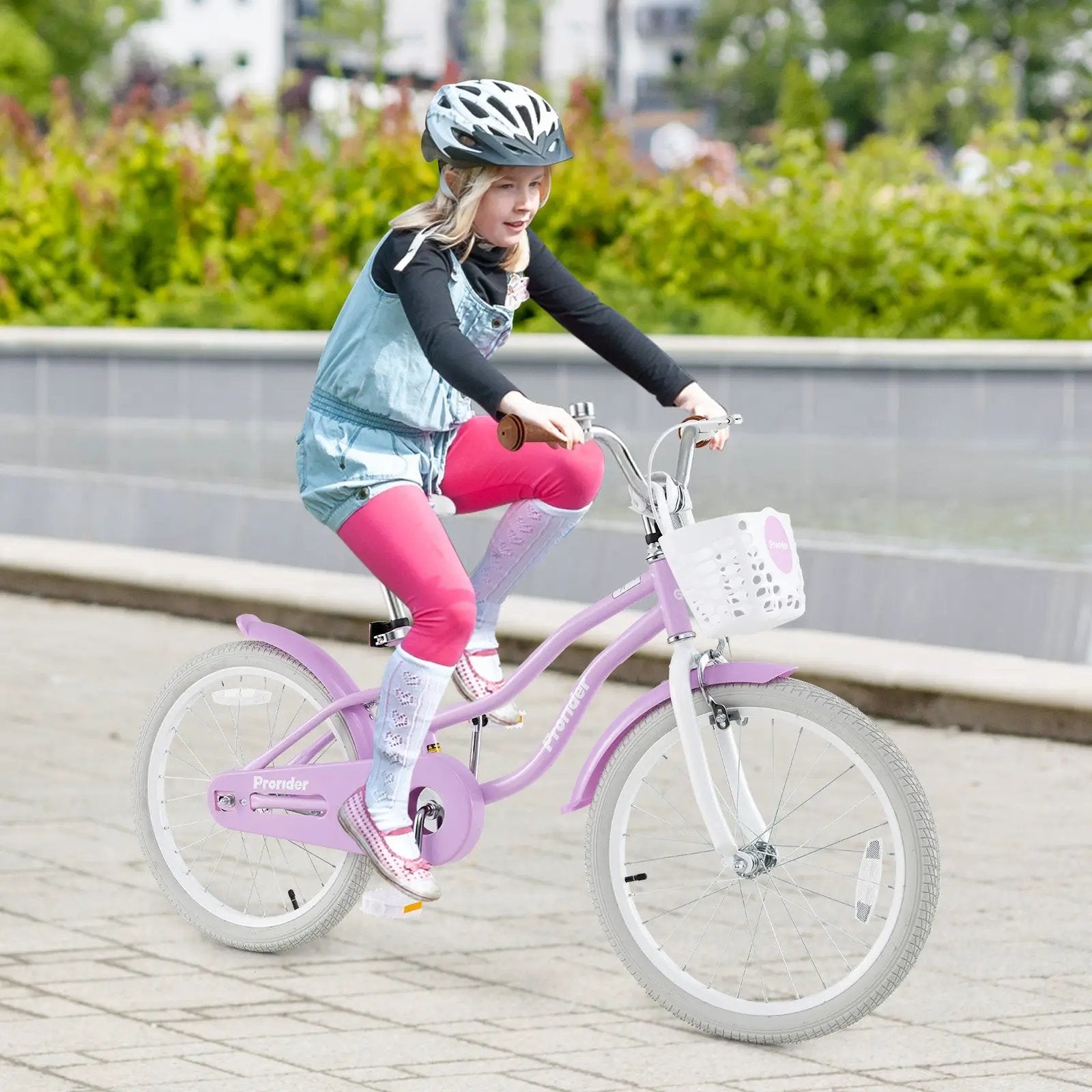 20 Inch Adjustable Kids Bike with 2 Brake System by DirectDeals