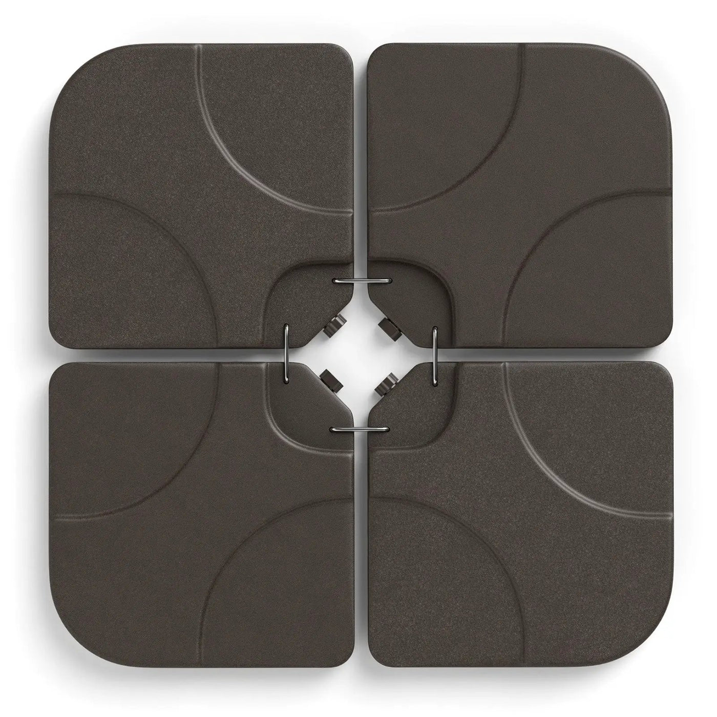 20 Inch Patio Offset Water Filled Plate Umbrella Base Sand by DirectDeals