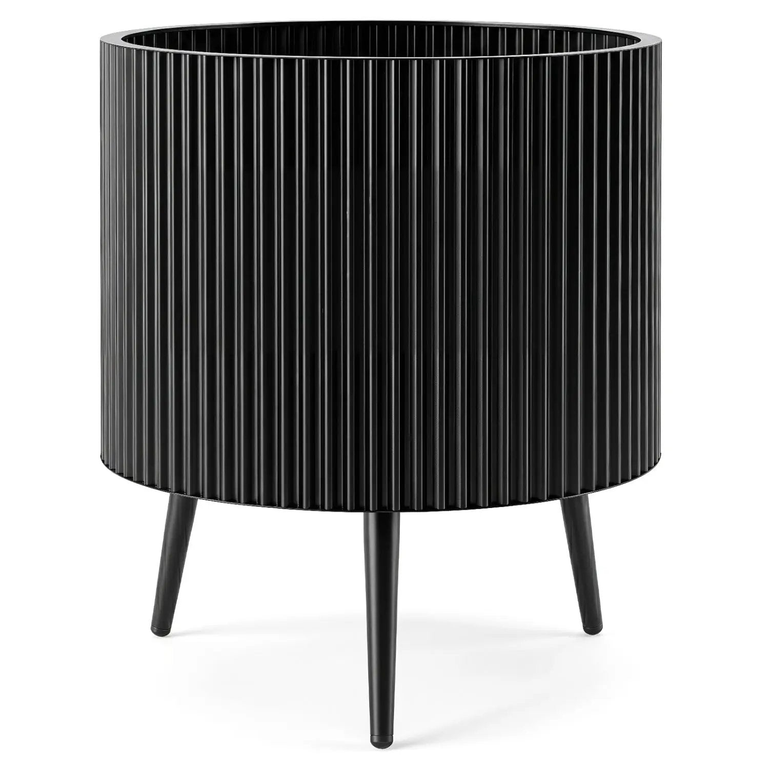 20-Inch Raised Metal Planter with Stand and Drainage Holes by DirectDeals