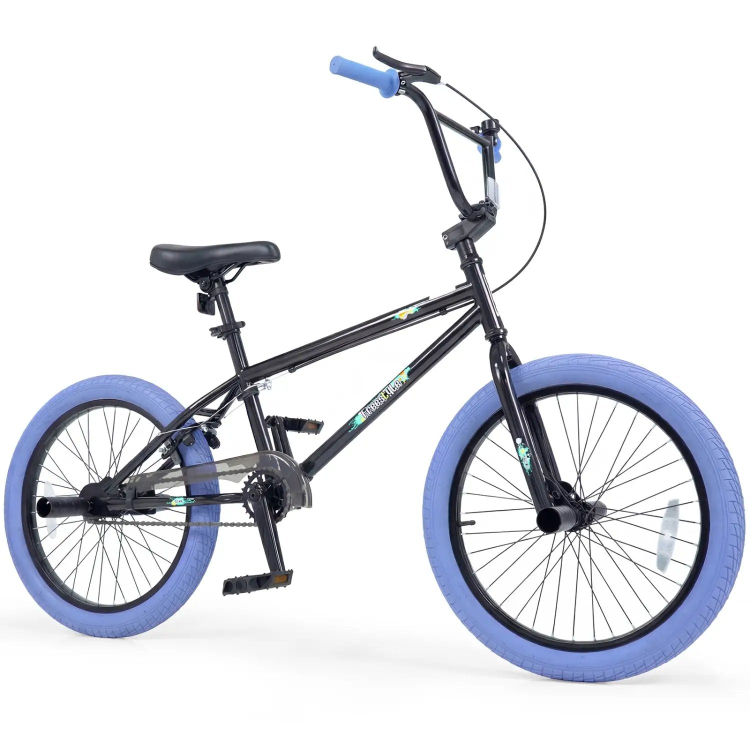 20" Trick Bicycle with 360 Degree Steering and Adjustable Seat for Kids and Teens by DirectDeals