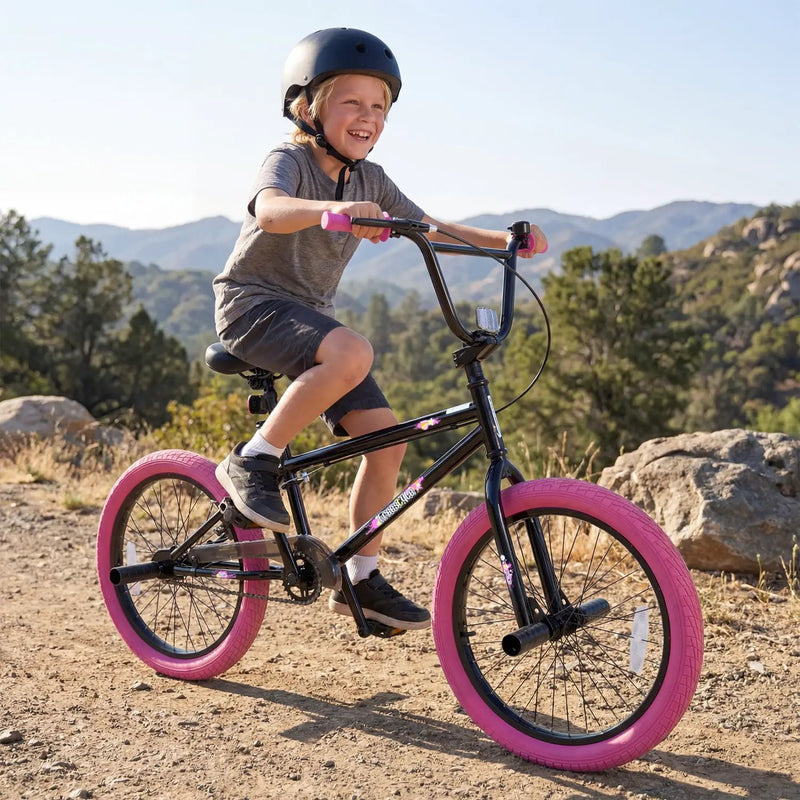 20" Trick Bicycle with 360 Degree Steering and Adjustable Seat for Kids and Teens by DirectDeals
