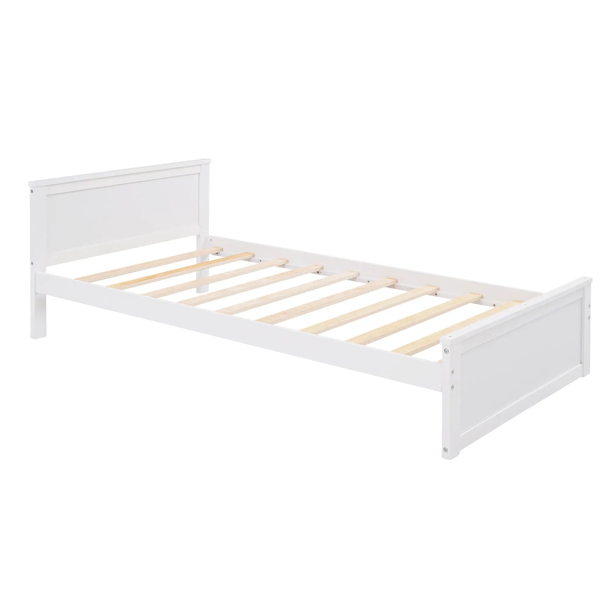 Loft Bed With A Stand Alone Bed, Shelves, Desk, And Wardrobe by HouseOfZazla