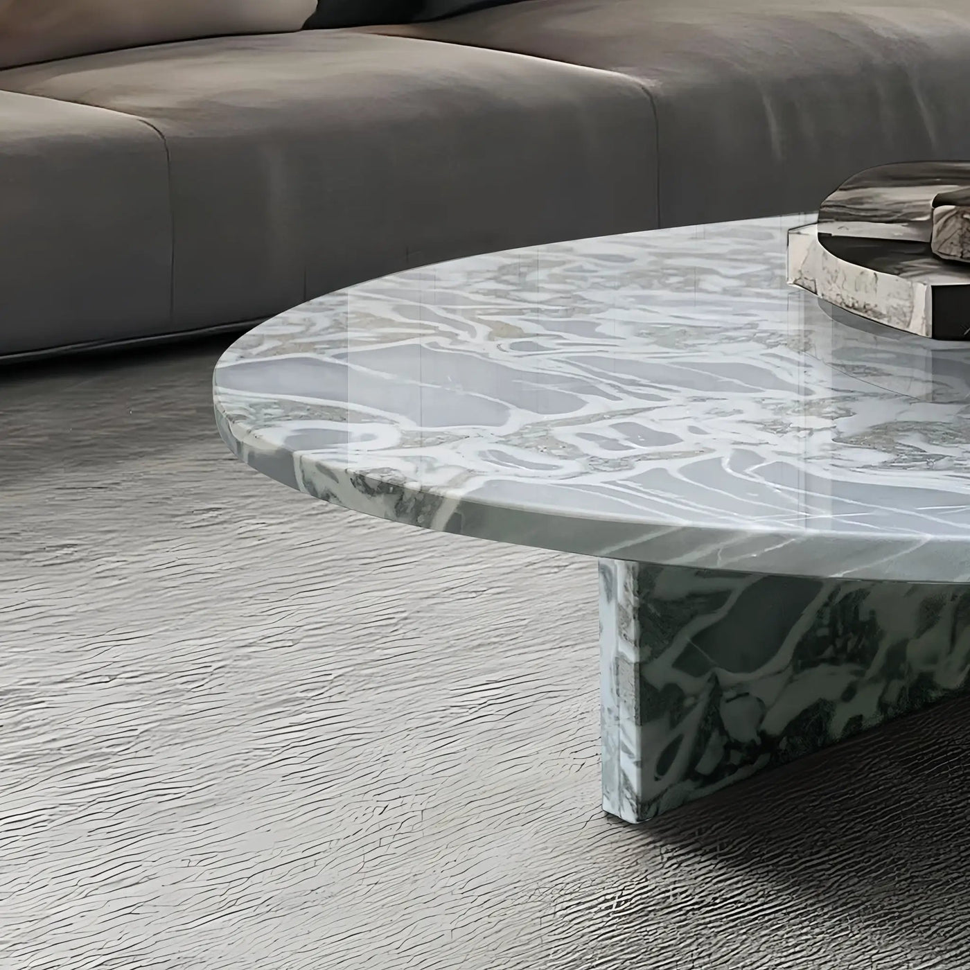 Luxury Coffee Table With Unique Veining, Unique Stone Design by Unique Piece Furniture