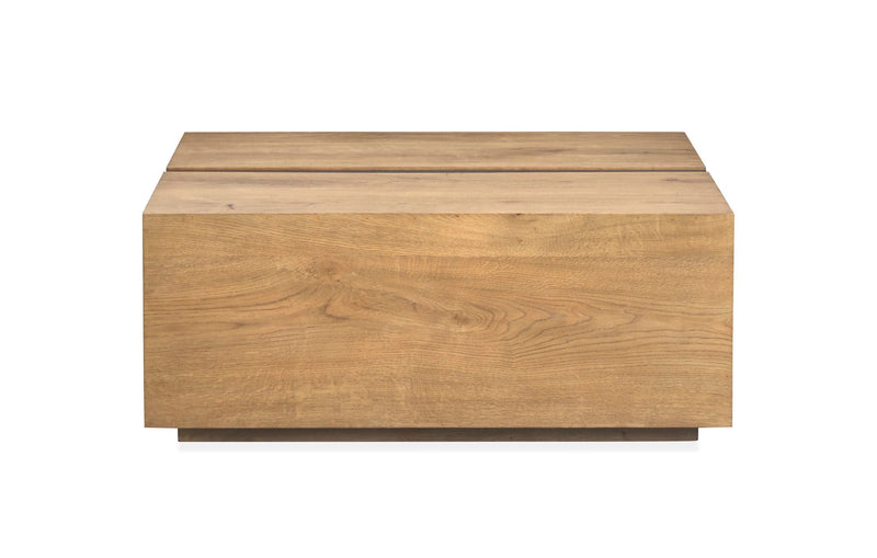 Ripley - Square Cocktail Table With Casters - Rustic Caramel, photo 2 of 7