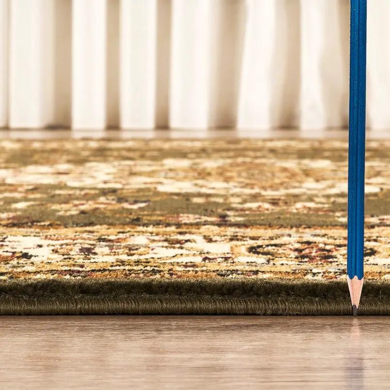 Classic GC_VIN5004 Green Area Rug by HouseOfZazla