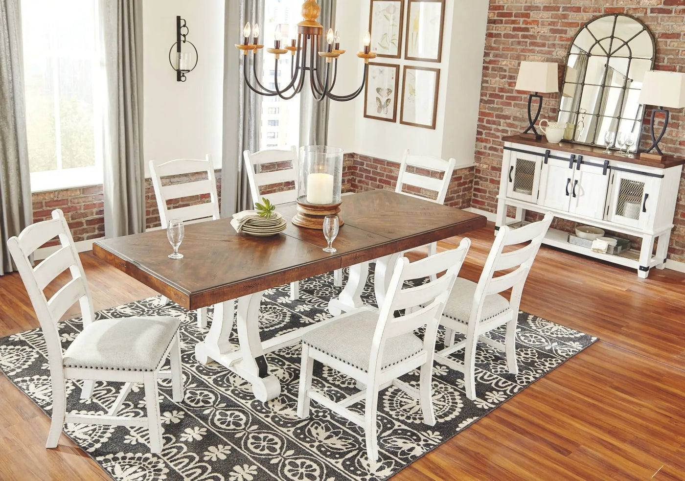 Valebeck - Dining Table Set by Unique Piece Furniture