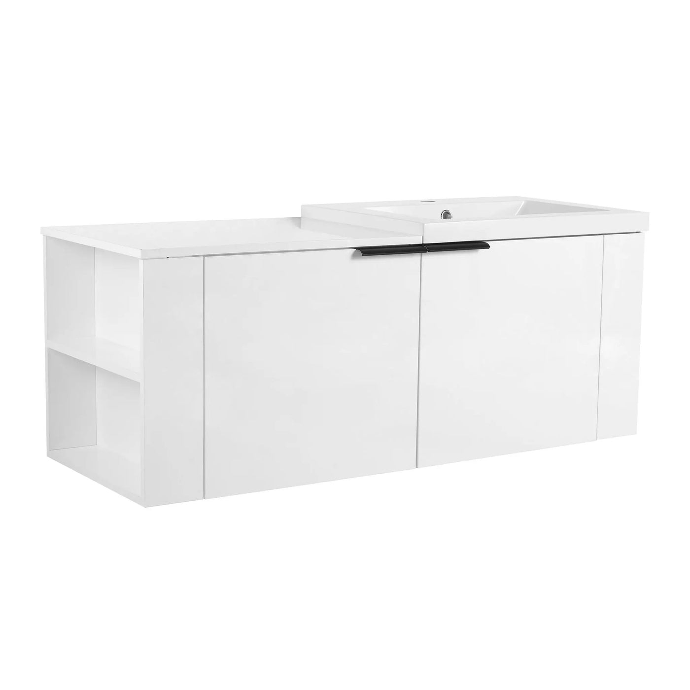 Modern Bathroom Vanity Sink Combo With Spacious Storage by HouseOfZazla