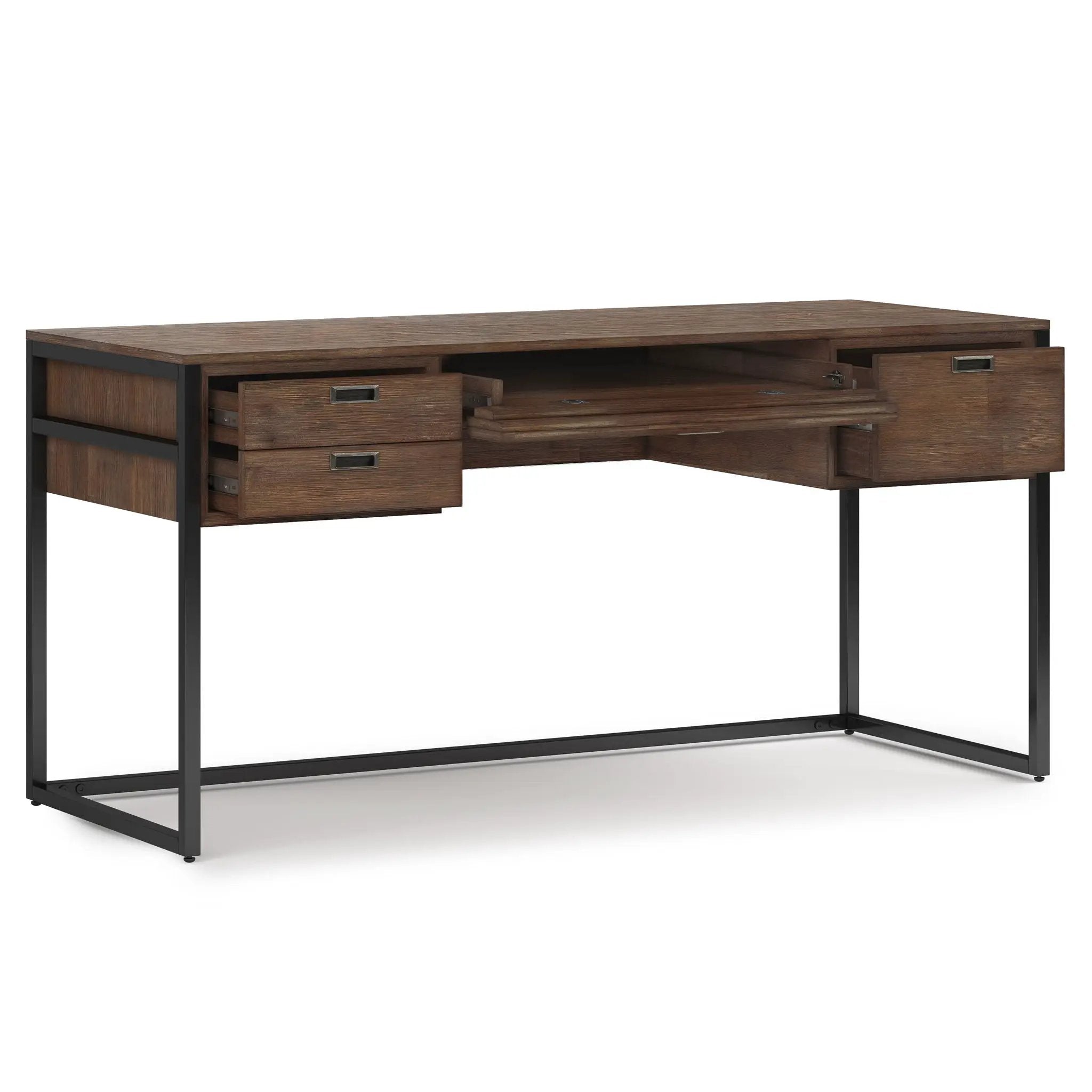 Richmond - Desk - Rustic Natural Aged Brown by Unique Piece Furniture