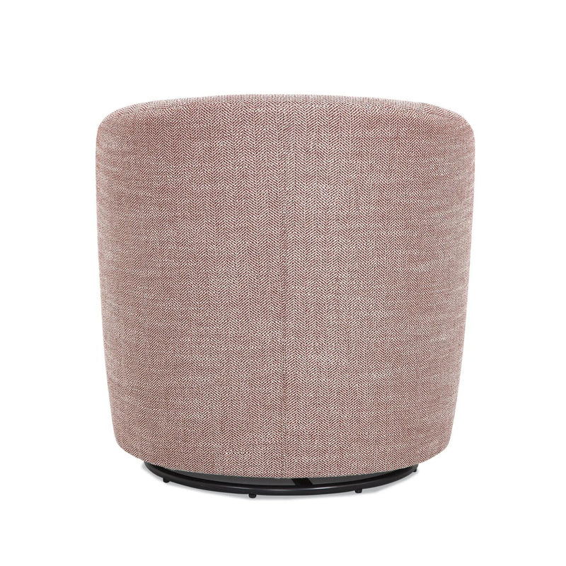Lainey - Swivel Barrel Chair With 360 Degree Rotation by HouseOfZazla