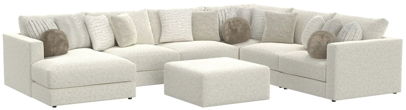 Ritzy - Modular Sofa And Included Cocktail Ottoman by Unique Piece Furniture