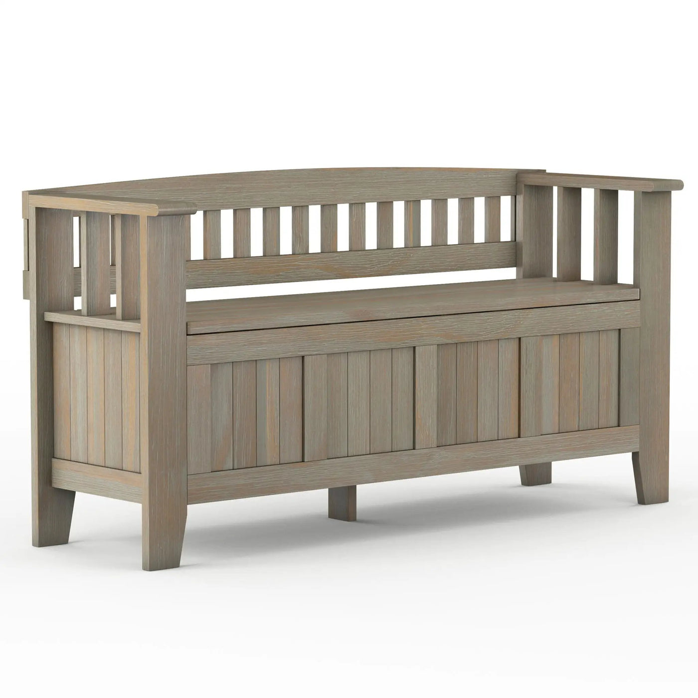 Acadian - Entryway Storage Bench, Handcrafted by Unique Piece Furniture