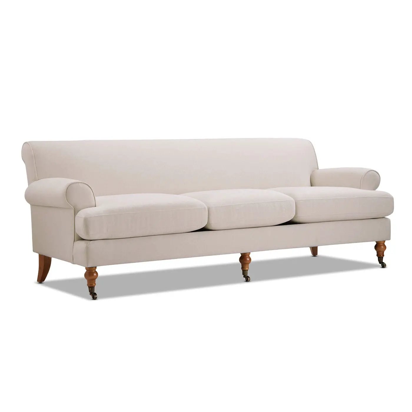 Alana Lawson - Modern Three Cushion Tightback Sofa by Unique Piece Furniture