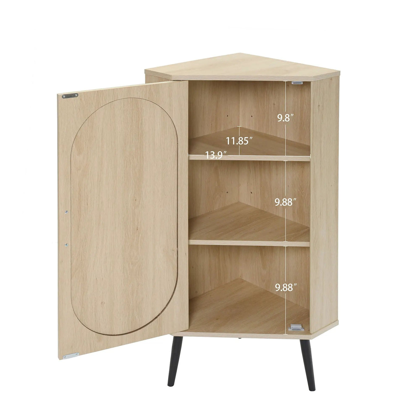 Freestanding Corner Corner Cabinet For Living Room by Unique Piece Furniture