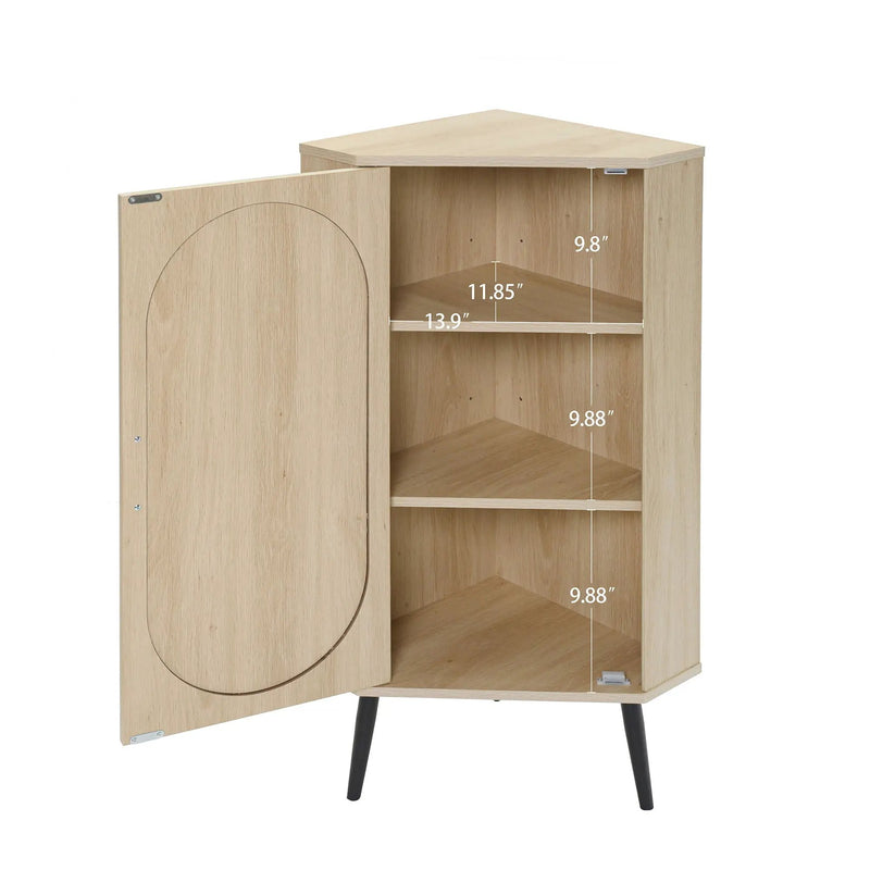 Freestanding Corner Corner Cabinet For Living Room by Unique Piece Furniture