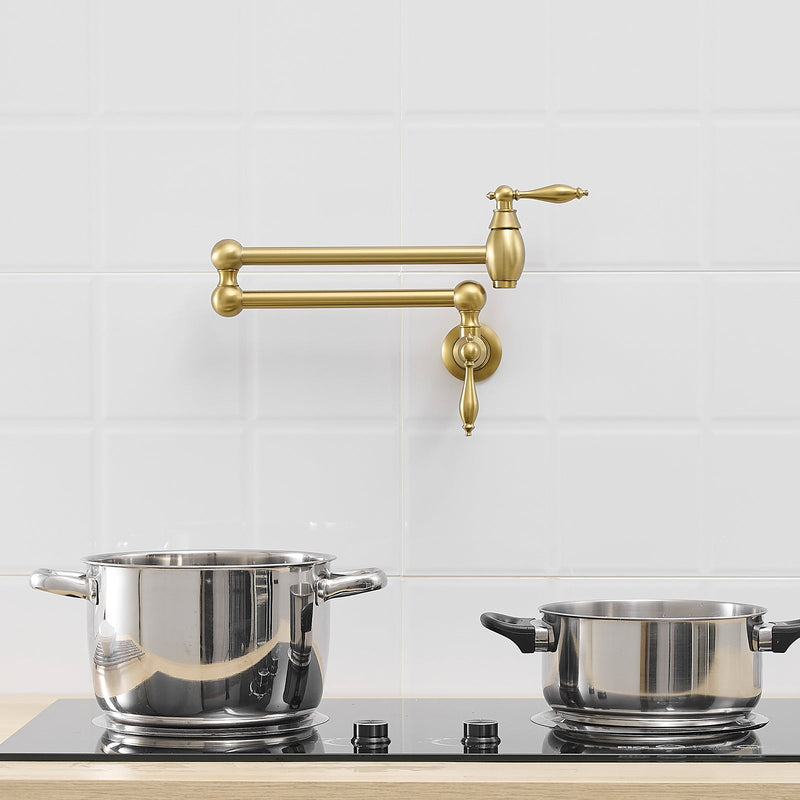 Pot Filler Wall Mount Commercial Pot Filler Faucet, photo 7 of 8