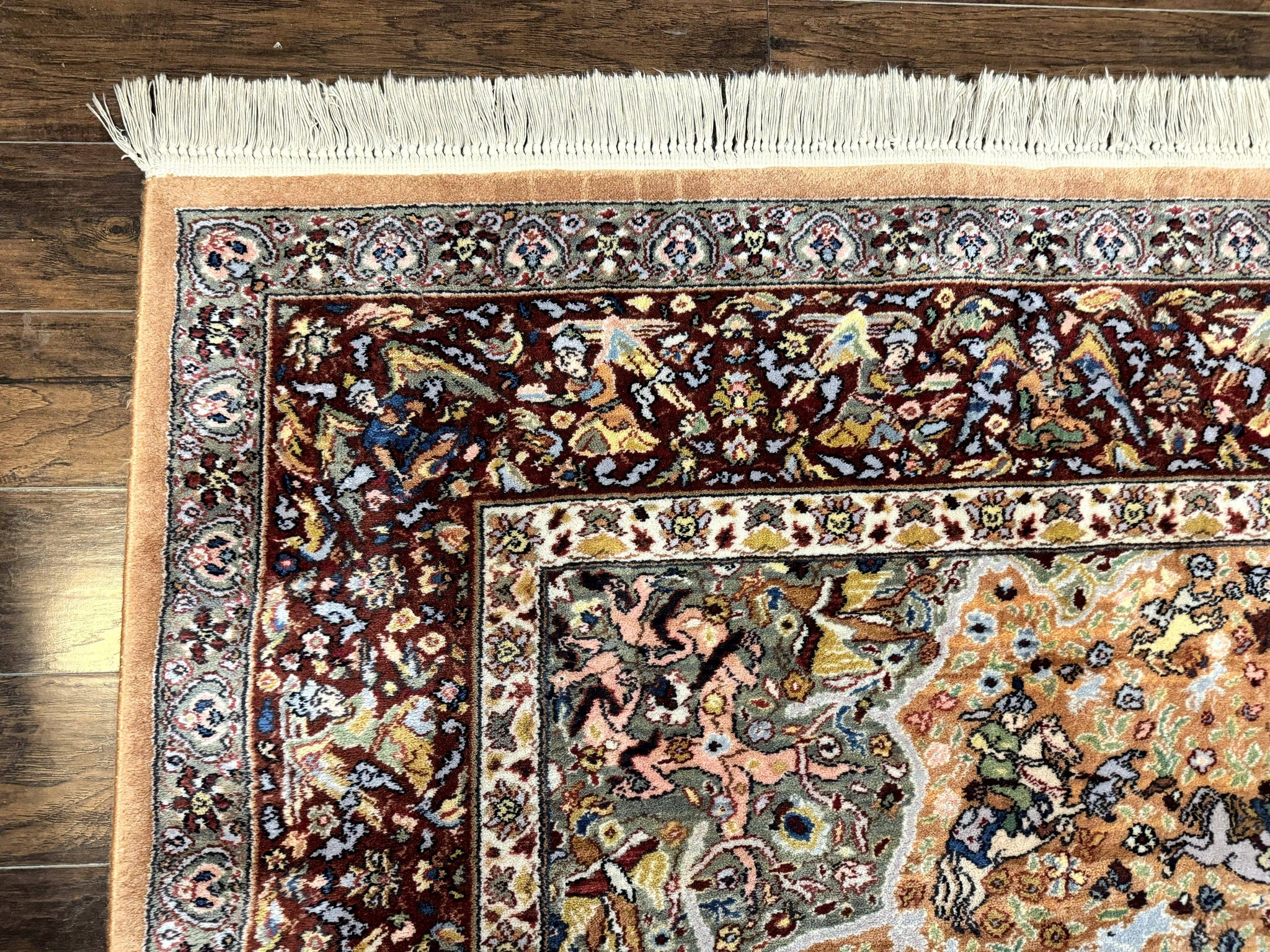 Karastan Rug 10x14 - Persian Hunting #723 - Wool Pile, Vintage by Jewel Rugs