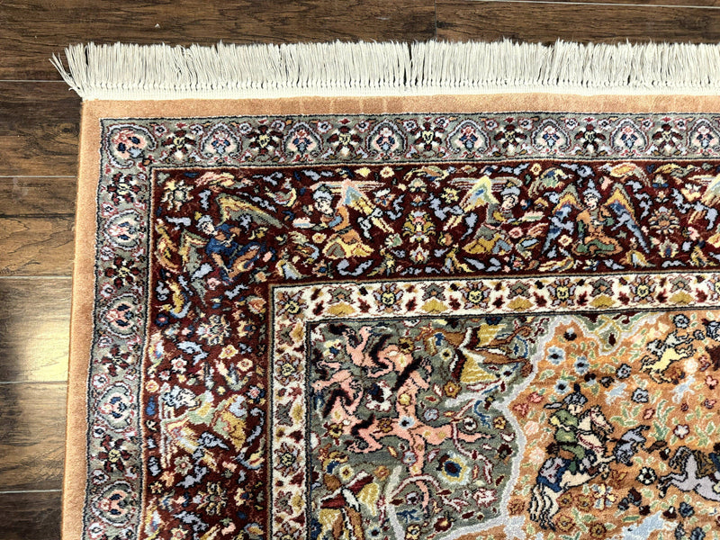 Karastan Rug 10x14 - Persian Hunting #723 - Wool Pile, Vintage by Jewel Rugs
