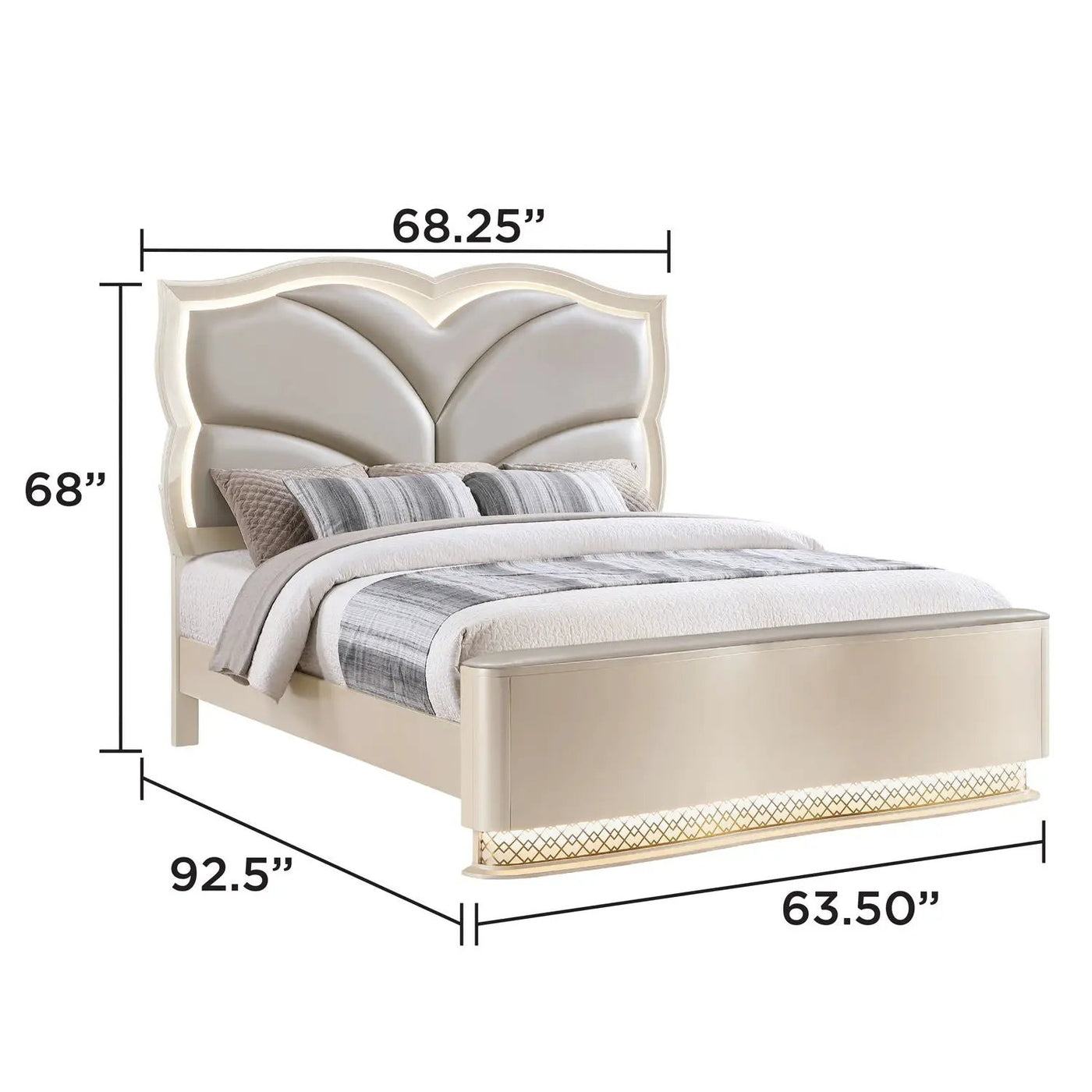 Flora - Platform Bed by HouseOfZazla