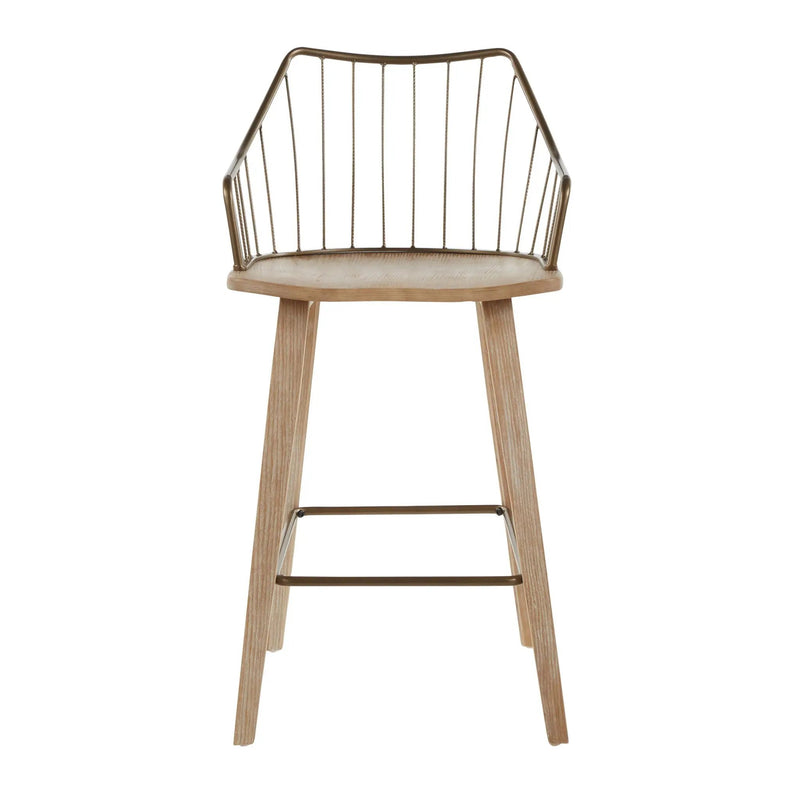 Winston - Farmhouse Counter Stool by Unique Piece Furniture