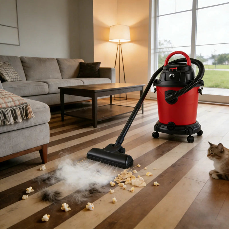 Wet Dry Vac, 5 Gallon, 4.3 Peak HP by HouseOfZazla
