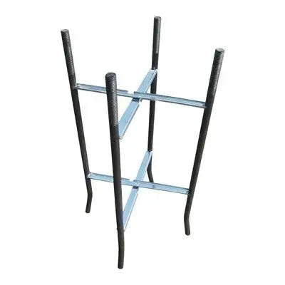 20Ft Commercial Grade Street/Parking/Flag Light Pole, Aluminum + Cage 1-Pack by Outdoor Solar Outlet