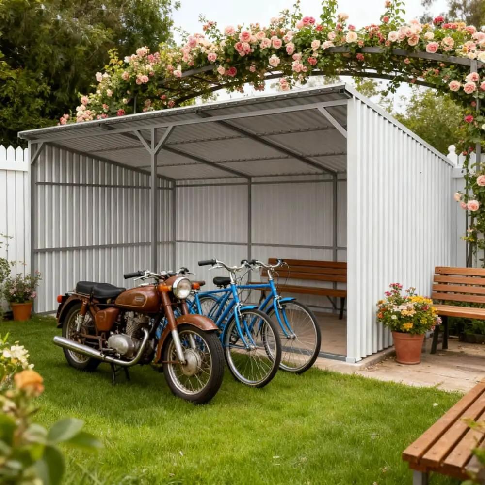 20'x12' Metal Livestock Shed for Horses & Farm Animals by Chery Industrial
